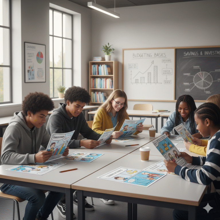 Why Comic-Based Financial Education Works Better Than Traditional Methods