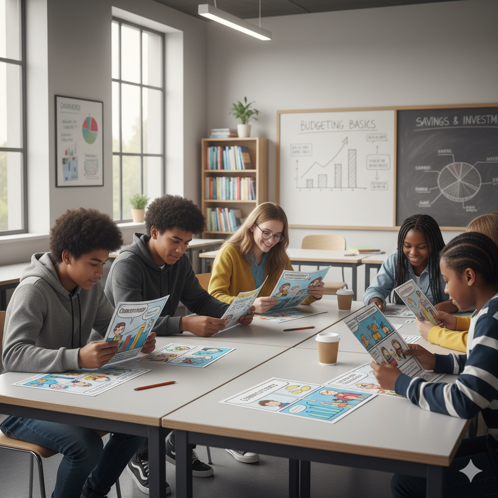 Why Comic-Based Financial Education Works Better Than Traditional Methods
